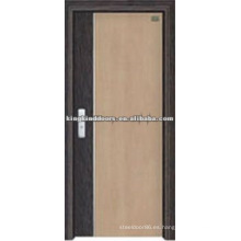 Puerta MDF de alta calidad con el PVC cubierto / puerta del PVC (JKD-8018) para el diseño del espacio Interior de China Top 10 marca